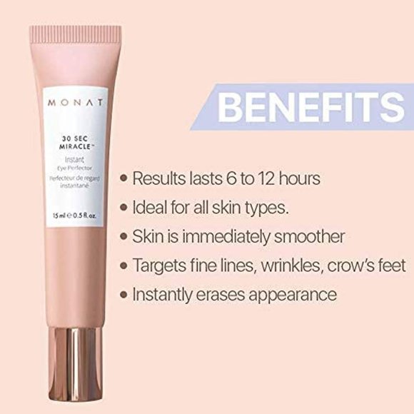 Monat 30 Second Miracle Instant Eye Perfector with peptide and lily, 15 ml - Picture 11 of 12